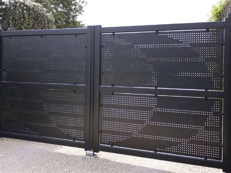 perforated metal sheet gate|perforated metal doors.